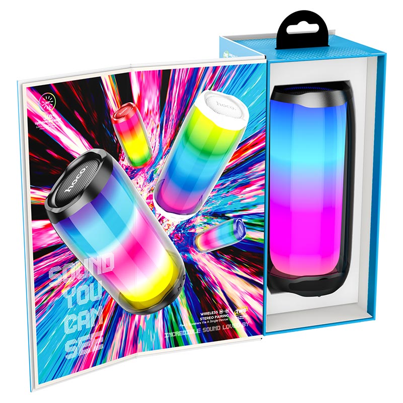 HOCO HC8 Pulsating colorful luminous wireless speaker